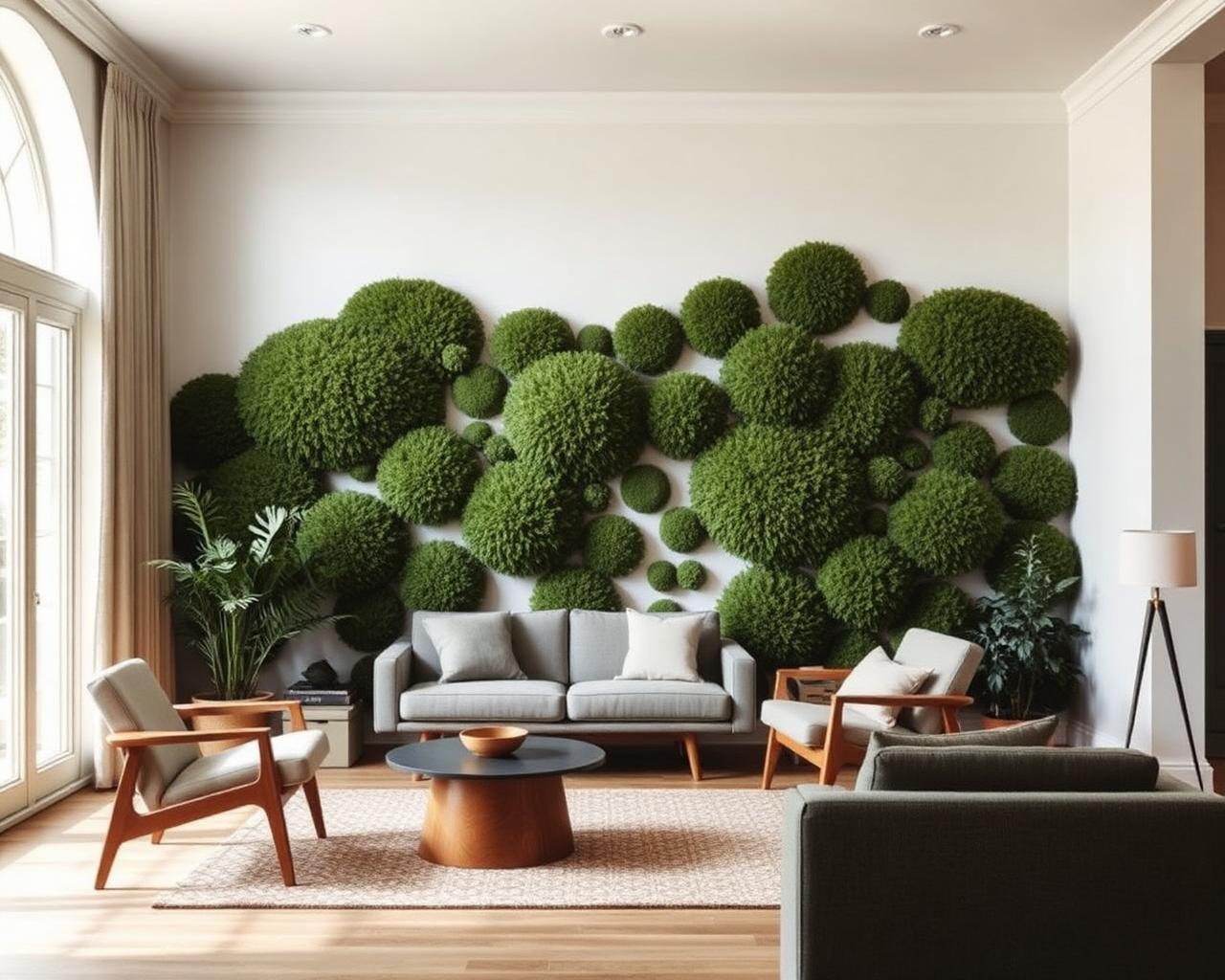 Mountain in the Living Room — Private residence